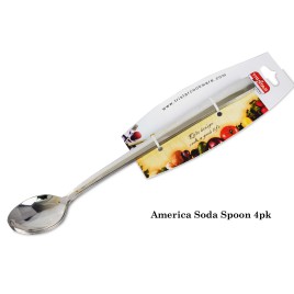 American Soda Spoon 4pk