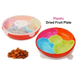 Plastic Dried Fruit Plate